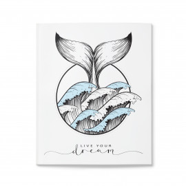 Блокнот позитивного настроения. WHALE JOURNAL