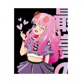 Блокнот позитивного настроения. PINK GIRL NOTEBOOK