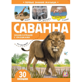 ПЕРВЫЕ ЗНАНИЯ МАЛЫША (с окошками)